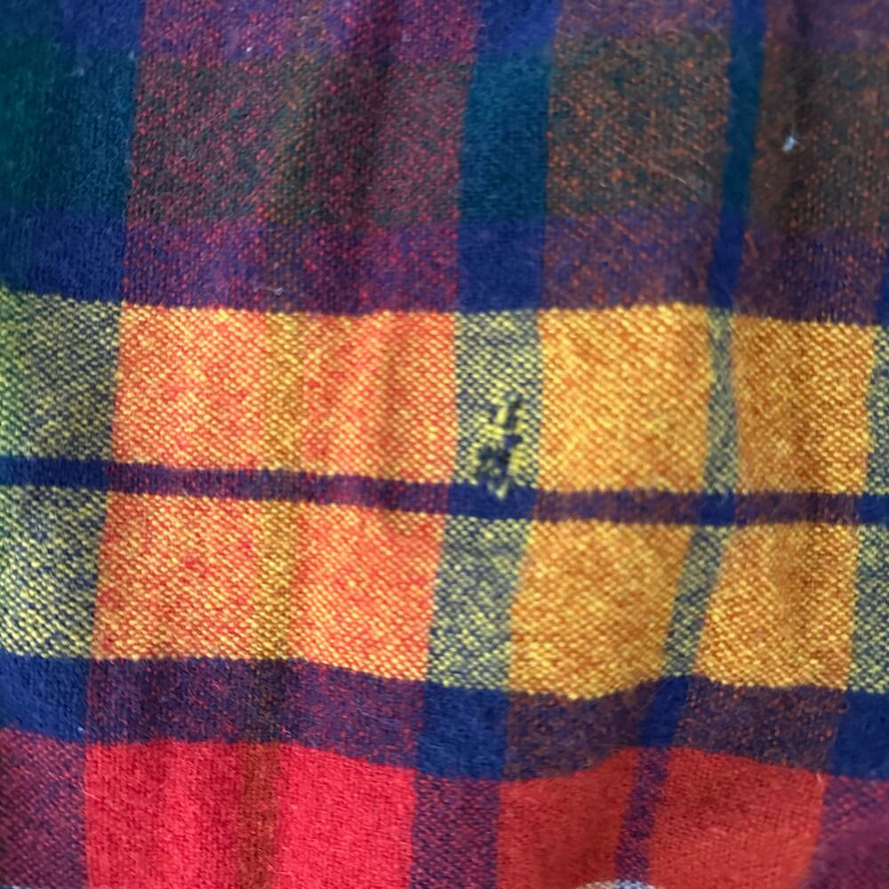 Peerless Sportswear Plaid Skirt Womens 26 Waist Multi Color EUC Vintage Pleated - Picture 5 of 5